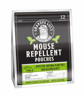 Mouse Repellent Pouch, Peppermint & Cinnamon, 12-Pk.
