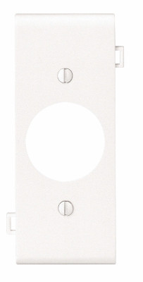 WHT SINGLE CENTER PLATE