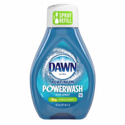 Platinum Powerwash Dish Spray Soap, Apple Scent, 16-oz. Refill