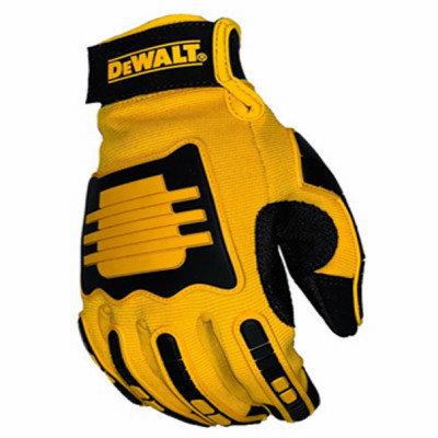 Synthetic Leather Palm Work Gloves, Men's XL