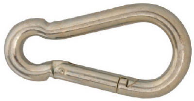 Spring Snap Link, Zinc Finish, 5/8 In.