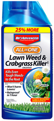 All-in-1 Lawn Weed & Crabgrass Killer, 32 oz.