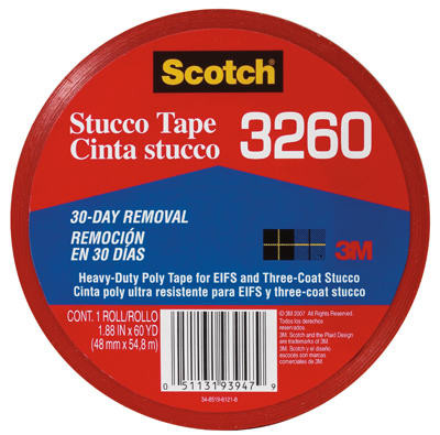 Heavy-Duty Stucco Duct Tape, 2 In. x 60 Yds.