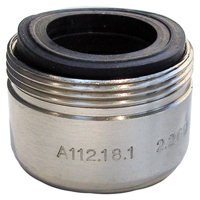 Dual Thread Aerator, Satin Nickel, 15/16 MPT x 55/64 In. FPT x 27 Thread
