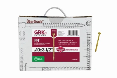 GRK R4 #10 x 3-1/2" Screws 1200-Ct.