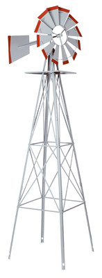American Windmill Lawn Ornament, 8 Ft.