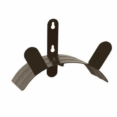 Hose Hanger, Wall-Mount, Bronze, Holds 125 Ft.