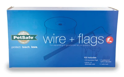 Fence Kit 500 Ft. Boundary Wire & 50 Flags