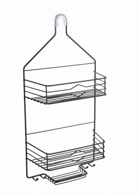 Jacob Shower Caddy, Black Steel