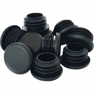 Maker Pipe Conduit End Caps/Plugs In Black For 3/4" EMT Conduit Modular Building System