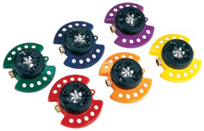 Colorstorm Turret Sprinkler, Metal, 9 Patterns, Assorted Colors