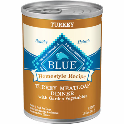 Homestyle Recipe Dog Food, Turkey Meatloaf Dinner, 12.5 oz. Can