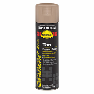 Industrial Spray Paint, Tan, 15-oz.