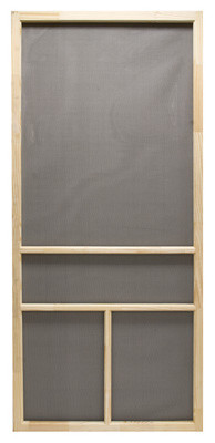 Screen Door, Wood, 36 x 80-1/2-Inch