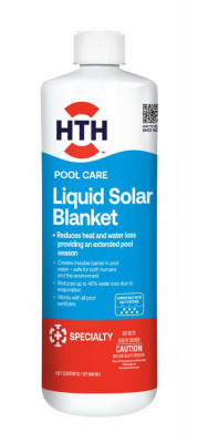 Liquid Solar Pool Blanket, Reduces Heat & Water Loss, 32 oz.
