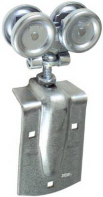 Sliding Barn Door Hanger Roller With Strap, Fits 1-1/2 to 2 In. Doors, 2-Pk.