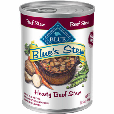 Blue's Stew Dog Food, Beef Stew, 12.5 oz. Can