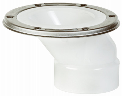 4X3 PVC SS OffsetFlange