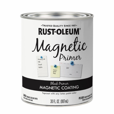 Premium Latex Magnetic Paint Primer, Qt.
