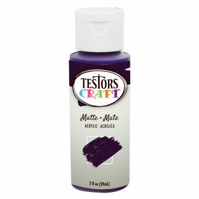 Acrylic Craft Paint, Plum, 2-oz.