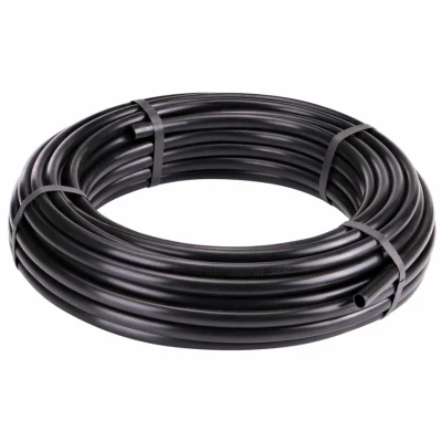 Water Supply Tubing, Black Polyethylene, 1/2-In. x 100 Ft.