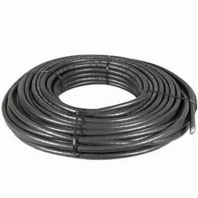 18 AWG Quad Shield RG6 Coaxial Cable, Black, 100 Ft.