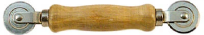 Screen Spline Rolling Tool, Wood Handle, Steel Wheels
