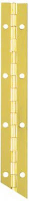 1-1/16 x 30 In. Brass Continuous Hinge