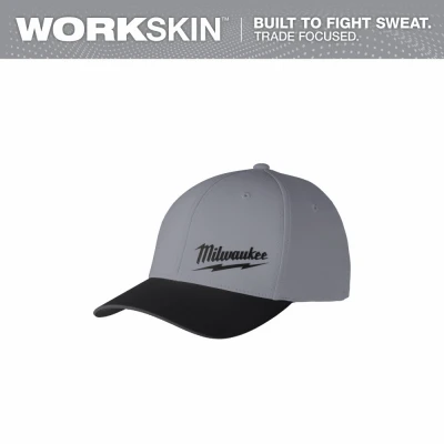 Workskin Performance Fitted Hat, Dark Gray, L/ XL