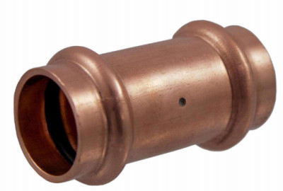 1 In. Press by Press Copper Pipe Coupling