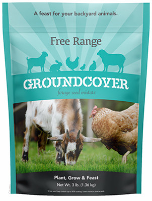Groundcover Forage Grass Seed Mix, 3 Lbs., Covers 500 Sq. Ft.