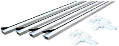 White Make-To-Fit Screen Kit for 48 In. Square Screen