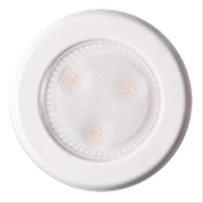 Compact Puck Lights, Battery Operated, White, 2-Pk.