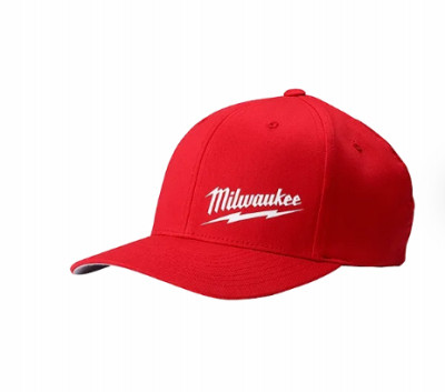 Flexfit Fitted Hat, Red, S/ M