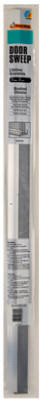 Heavy-Duty Door Bottom, Brushed Chrome, 2 x 36 In.