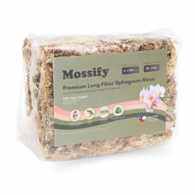 50g Premium Natural Sphagnum Moss Bag