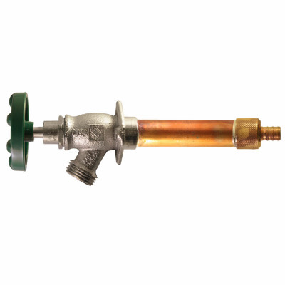 Frost Free Pex Anti-Siphon Hydrant With Vacuum Breaker, Lead-Free, 10 In.