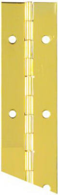 1-1/2 x 48 In. Brass Continuous Hinge
