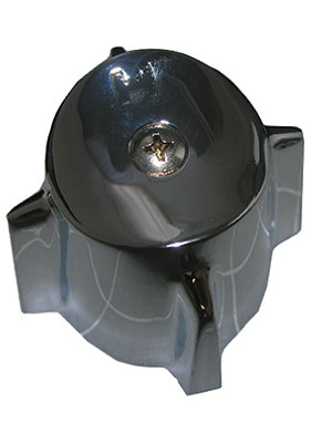 Contempera Faucet Handle, Hot, Large, Chrome