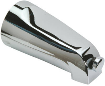 1/2-In. Chrome Quick Spout Diverter Tub Spout