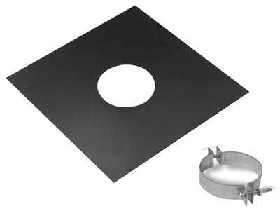 Pellet Pipe Vent Support, 4 In.