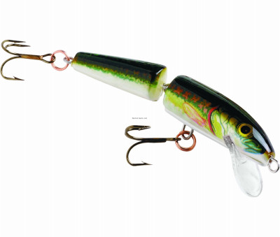 Floating Jointed Minnow Lure, Silver, 2 In.