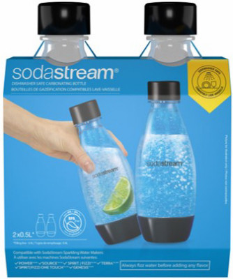 1/2-Liter Carbonating Dishwasher Safe Bottles, 2-Pk.