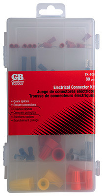 80-Pc. Wire Connector & Terminal Assortment