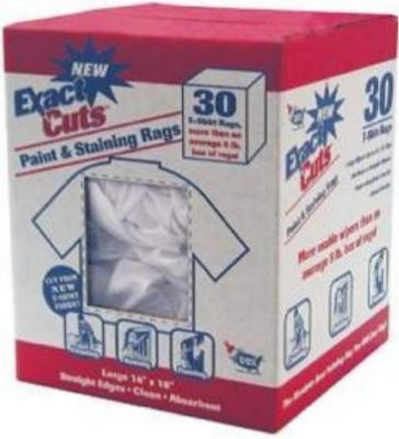 Paint & Stain Rags, 14 x 16 In, 30-Ct.