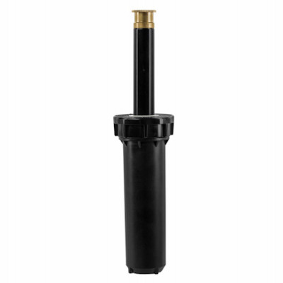 Pro Series Sprinkler Head, Full Pattern, Brass Nozzle, 4-In. Pop-Up