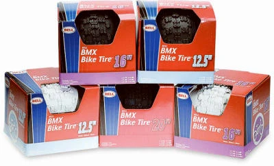 12.5-Inch Black BMX Bike Tire