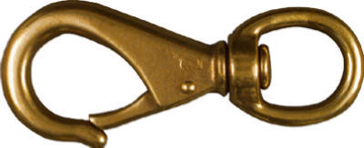 Bronze Boat Snap, 3/4 In. x 3-5/8 In.