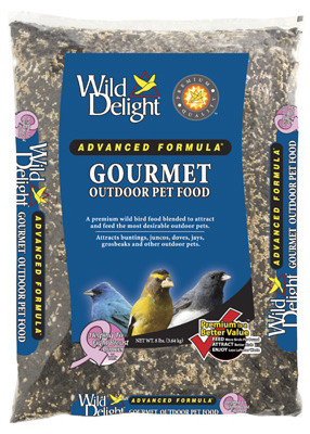 Gourmet Wild Bird Food, Sunflower, 8 Lbs.