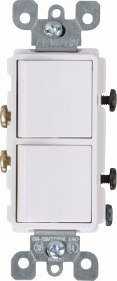 WHT DUPLEX SWITCH